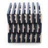 Clips magnéticos para credenciales o tarjeteros